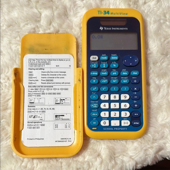 Texas Instruments calculator - Picture 1 of 2